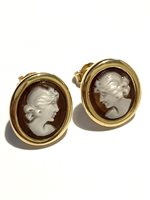 Ohrringe Cameo Italiano Dame in Silber 021S-G - 021S-G